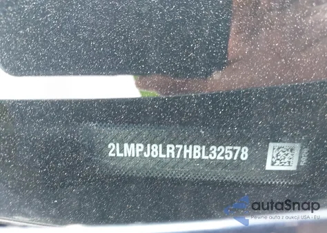 2017 Lincoln Mkx Reserve z USA, uszkodzony, nr VIN 2LMPJ8LR7HBL32578